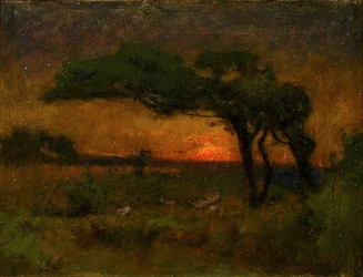 Abendlandschaft